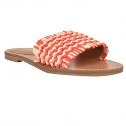 Nine West Weave Got You Cammie Flat Slide Sandals