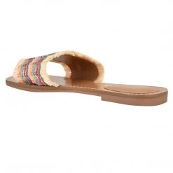 Nine West Weave Got You Cammie Flat Slide Sandals