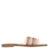 Nine West Weave Got You Cammie Flat Slide Sandals