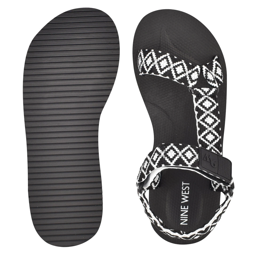Nine West Weave Got You Camping Platform Sandals 7 Nine West Weave Got You Camping Platform Sandals