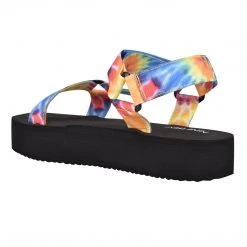 Nine West Camping Platform Sandals Weave Got You