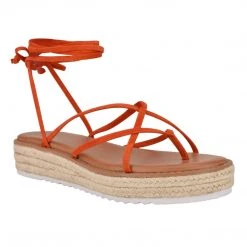 Nine West Candid Ankle Wrap Espadrille Sandals