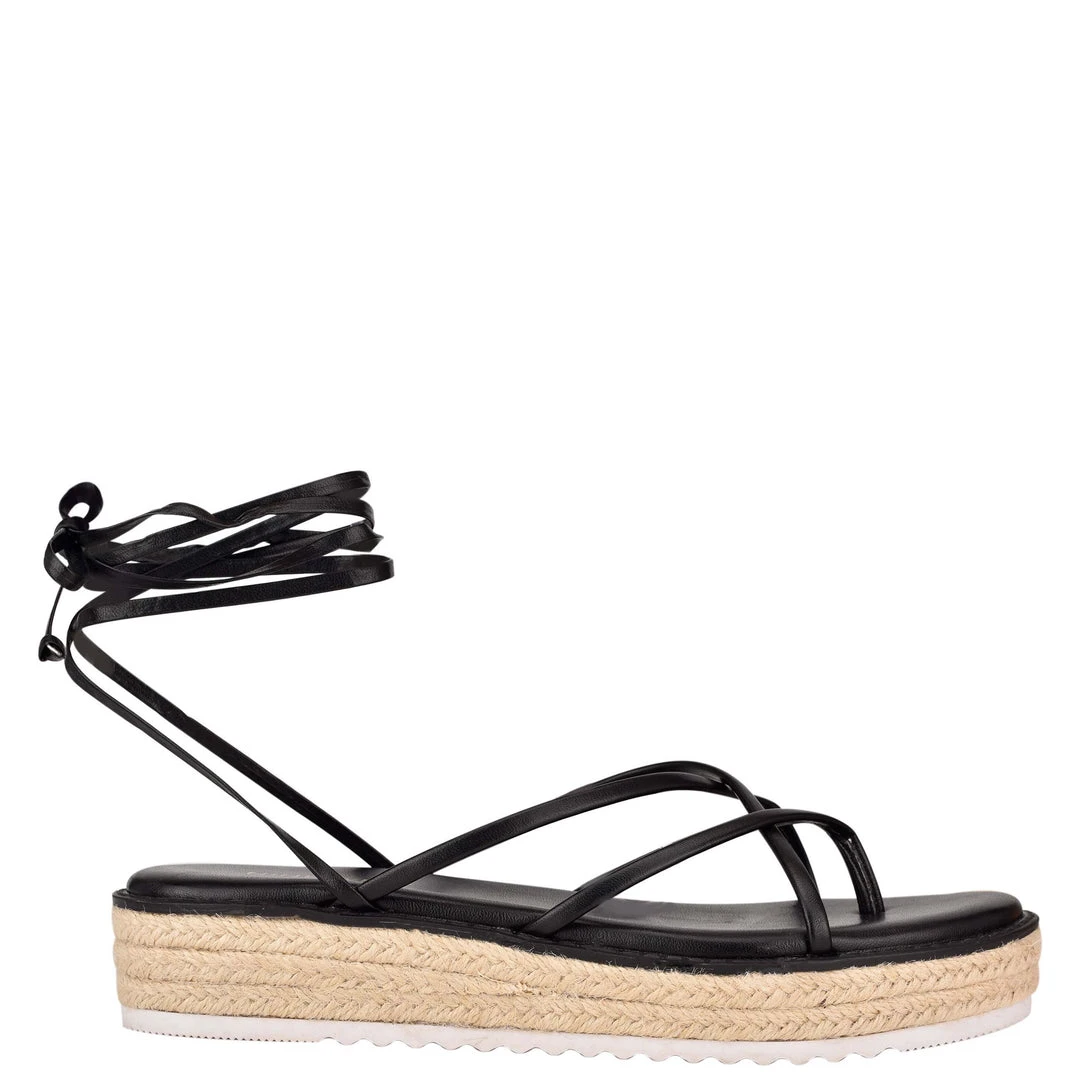 Nine West Candid Ankle Wrap Espadrille Sandals Nine West Candid Ankle Wrap Espadrille Sandals