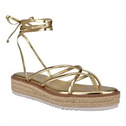 Nine West Candid Ankle Wrap Espadrille Sandals