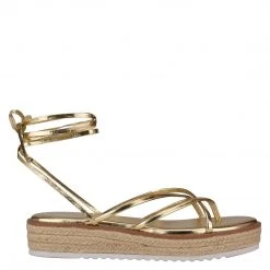 Nine West Candid Ankle Wrap Espadrille Sandals