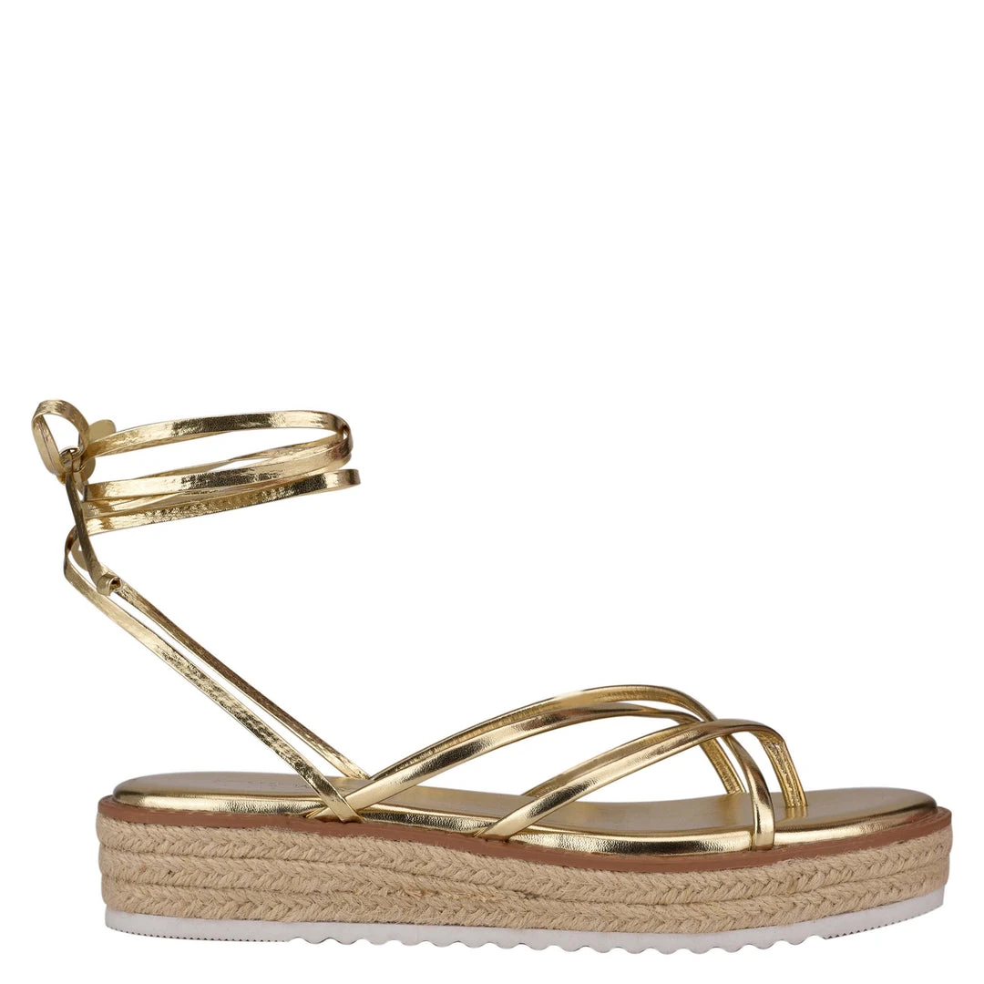 Nine West Candid Ankle Wrap Espadrille Sandals 3 Nine West Candid Ankle Wrap Espadrille Sandals