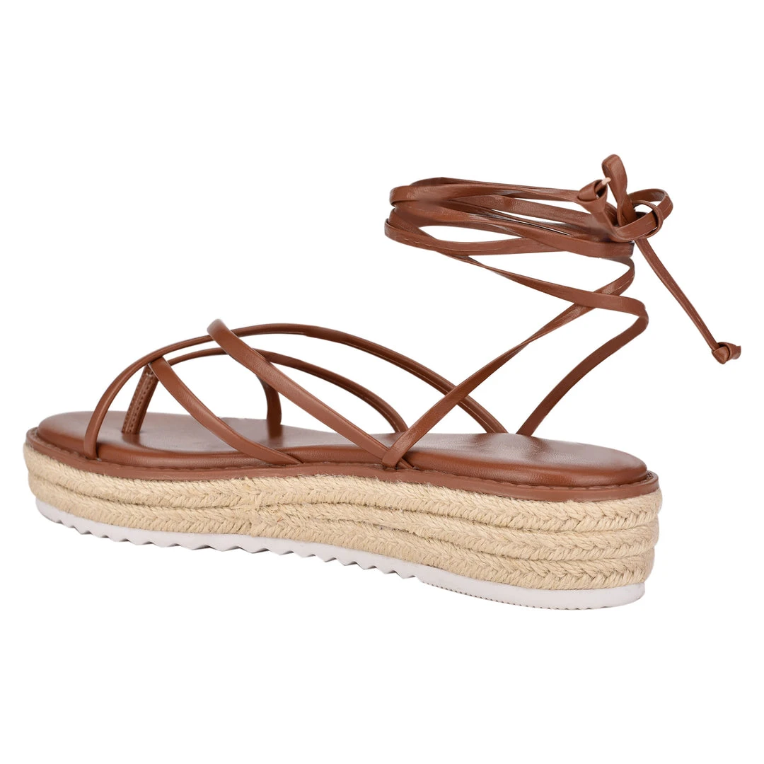Nine West Candid Ankle Wrap Espadrille Sandals 5 Nine West Candid Ankle Wrap Espadrille Sandals
