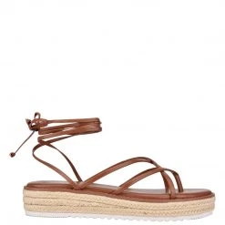 Nine West Candid Ankle Wrap Espadrille Sandals