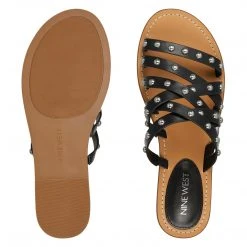 Nine West Candy Flat Slide Sandals 13 Nine West Candy Flat Slide Sandals