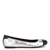 Nine West Metallic Mindset Capted Ballet Flats 1 Nine West Metallic Mindset Capted Ballet Flats