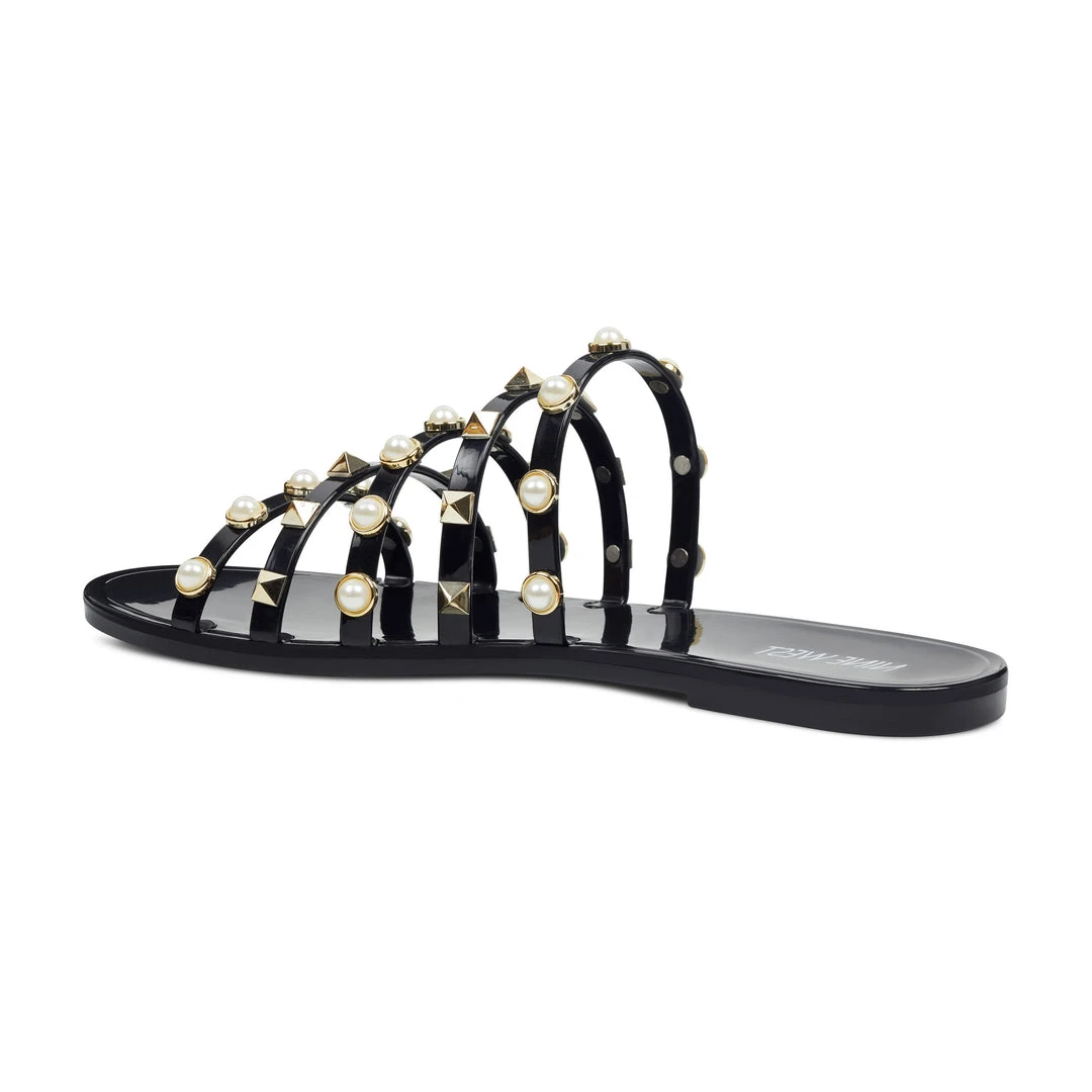 Nine West Flats Cariana Jelly Sandals Nine West Flats Cariana Jelly Sandals