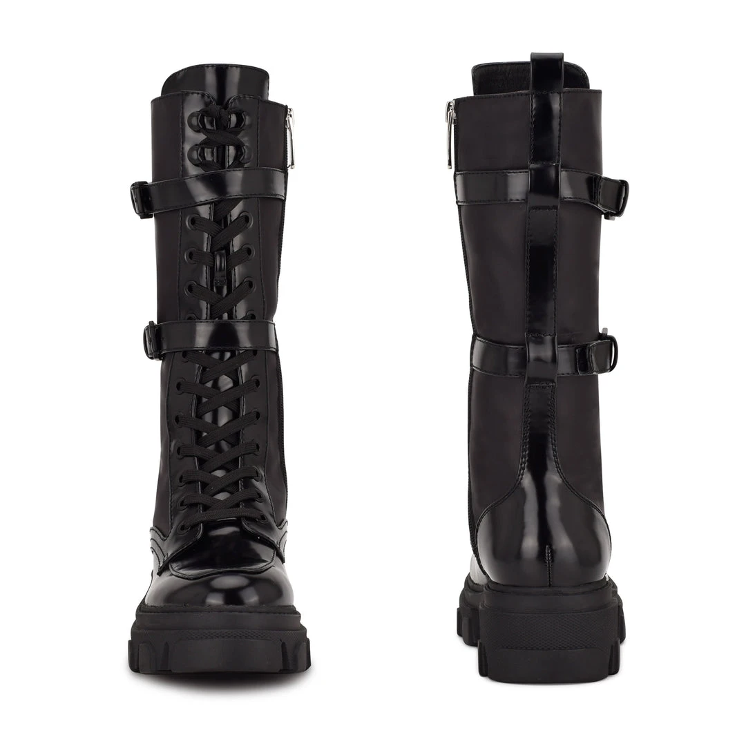 Nine West Carlyn Lug Sole Boots Shoes 6 Nine West Carlyn Lug Sole Boots Shoes