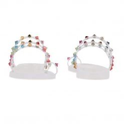 Nine West Y2K Revival Cartee Jelly Sandals