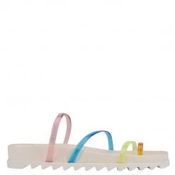 Nine West Cati Slide Sandals Color Pop