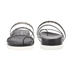 Nine West Cato Studded Slide Sandals Mules & Slides