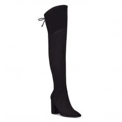 Nine West Ceeya 9x9 Over The Knee Heeled Boots Shoes