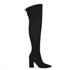 Nine West Ceeya 9x9 Over The Knee Heeled Boots Shoes