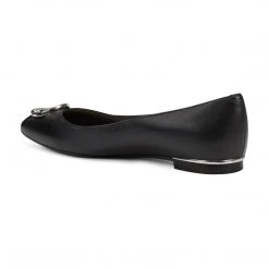 Nine West Celia Logo Almond Toe Flats 10 Nine West Celia Logo Almond Toe Flats