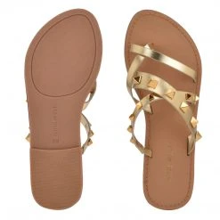 Nine West Cerri Flat Slide Sandals