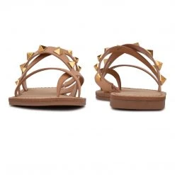 Nine West Fun Flats Cerri Flat Slide Sandals 5 Nine West Fun Flats Cerri Flat Slide Sandals
