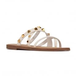 Nine West Cerri Flat Slide Sandals