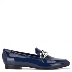 Nine West Chain Slip-On Loafers Flats
