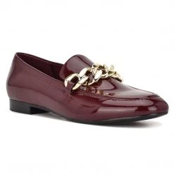 Nine West Chain Slip-On Loafers Flats