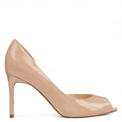 Nine West Chance Peep Toe Pumps Heels