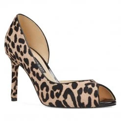 Nine West Heels Chance Peep Toe Pumps