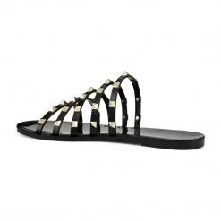 Nine West Charli Flat Slide Sandals Fun Flats