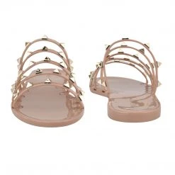 Nine West Charli Flat Slide Sandals Fun Flats