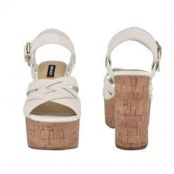 Nine West Weave Got You Cheers Heeled Platform Sandals