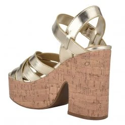 Nine West Weave Got You Cheers Heeled Platform Sandals