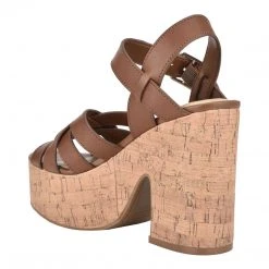 Nine West Cheers Heeled Platform Sandals