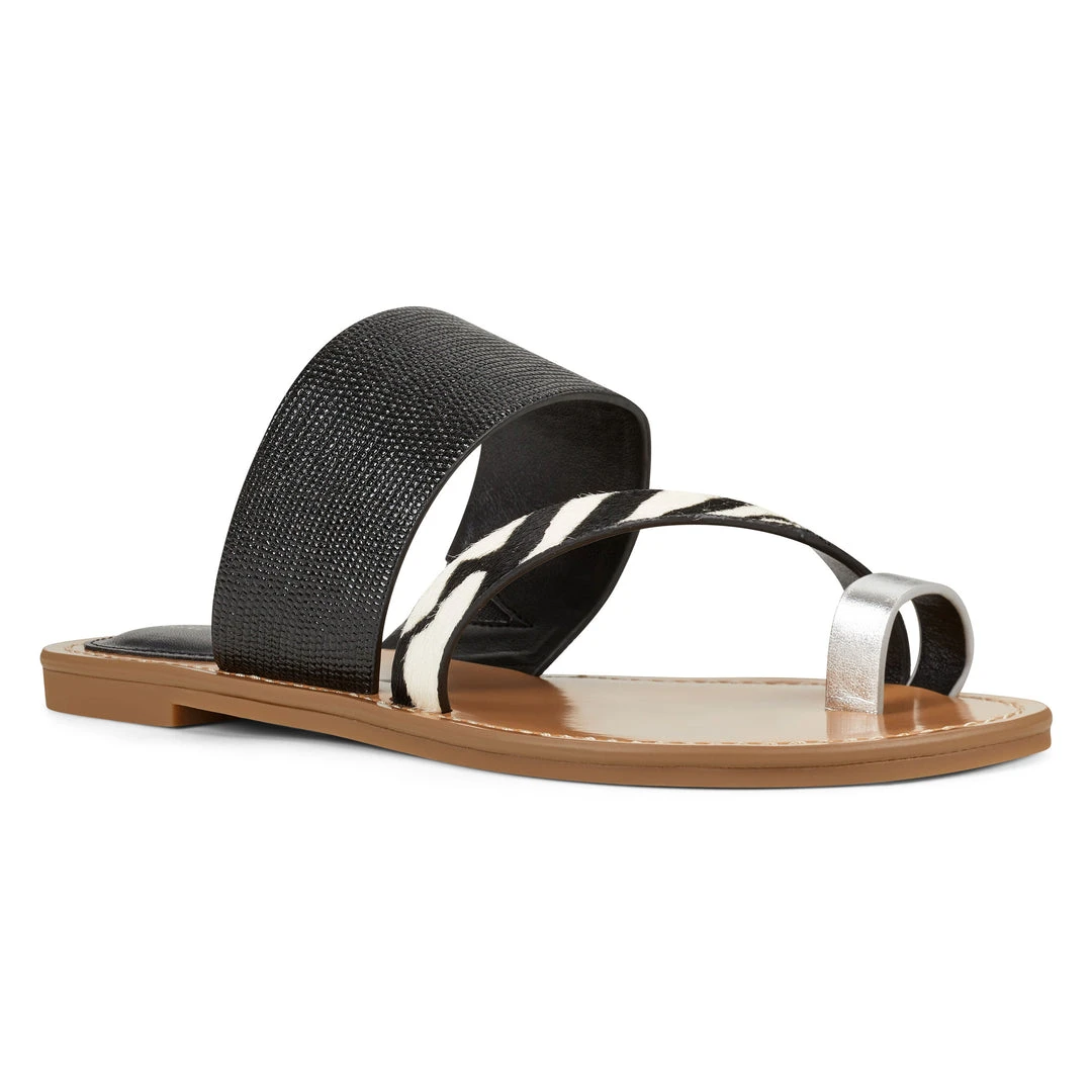 Nine West Mules & Slides Ciona Flat Slide Sandals 4 Nine West Mules & Slides Ciona Flat Slide Sandals