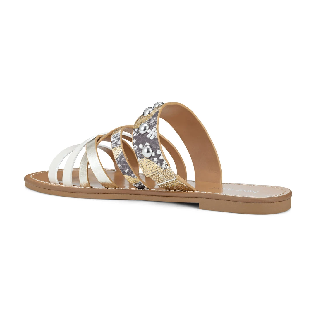 Nine West Colby Flat Slide Sandals Mules & Slides Nine West Colby Flat Slide Sandals Mules & Slides