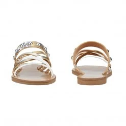 Nine West Colby Flat Slide Sandals Mules & Slides 6 Nine West Colby Flat Slide Sandals Mules & Slides