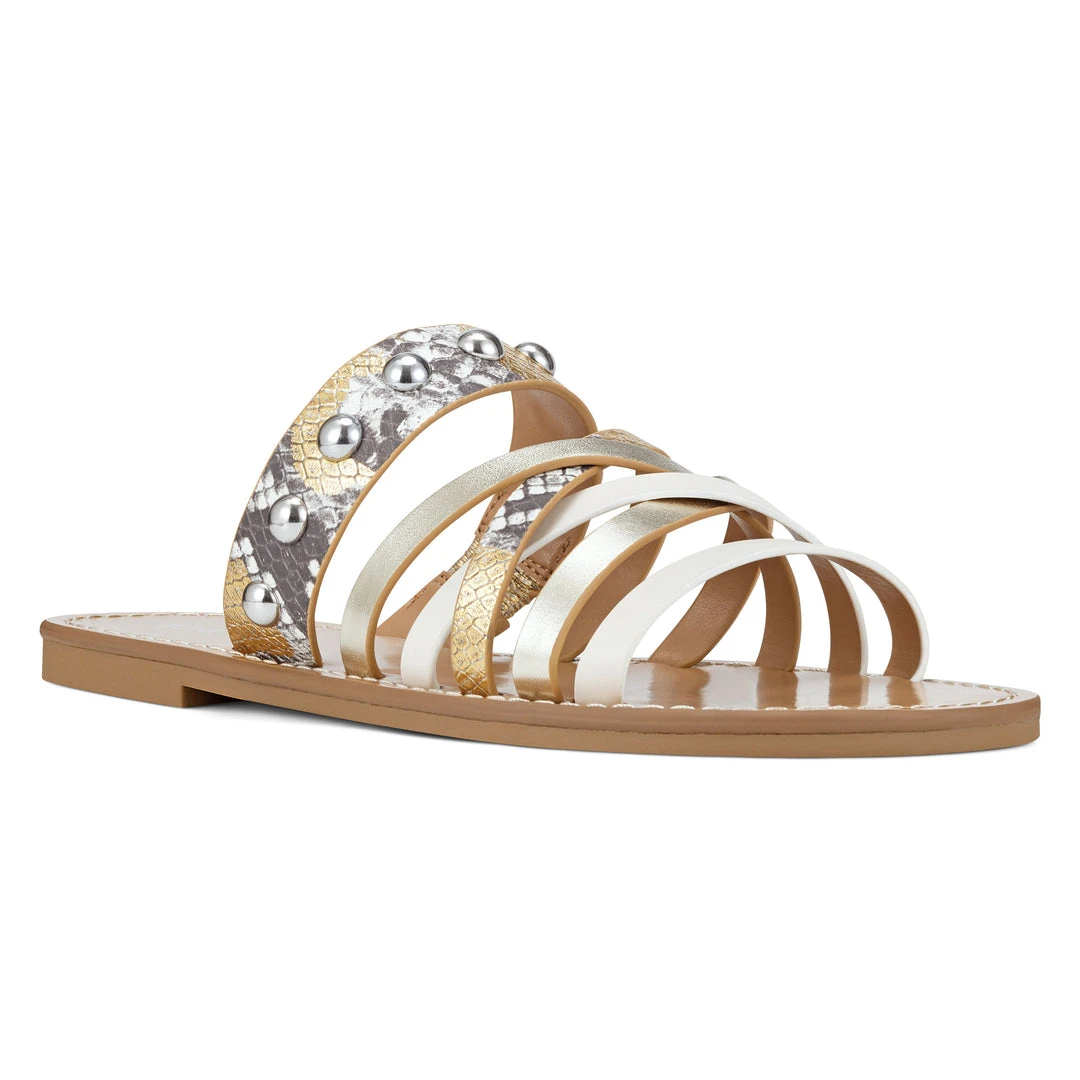 Nine West Colby Flat Slide Sandals Mules & Slides Nine West Colby Flat Slide Sandals Mules & Slides