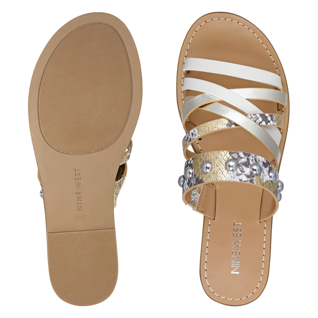 Nine West Colby Flat Slide Sandals Mules & Slides Nine West Colby Flat Slide Sandals Mules & Slides