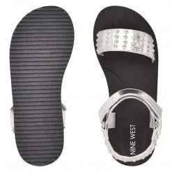 Nine West Comehere Studded Platform Sandals