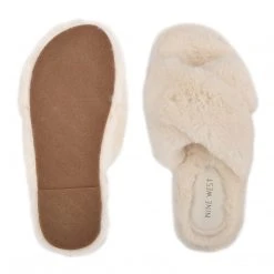 Nine West Cozy Flat Slide Sandals