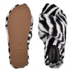 Nine West Cozy Flat Slide Sandals