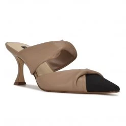 Nine West Heel Appeal Crown Pointy Toe Mules