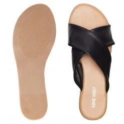 Nine West Crush Criss Cross Sandal Flats