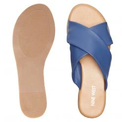 Nine West Crush Criss Cross Sandal Flats