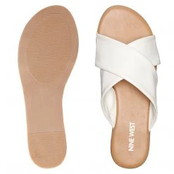 Nine West Crush Criss Cross Sandal Flats