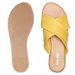 Nine West Flats Crush Criss Cross Sandal