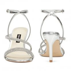 Nine West Metallic Mindset Dana Dress Sandals