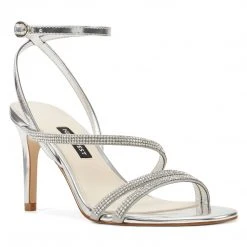 Nine West Metallic Mindset Dana Dress Sandals