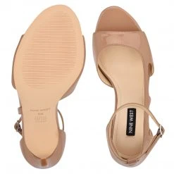 Nine West Heels Dance Heeled Ankle Strap Sandals